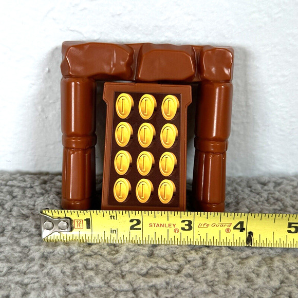 Mario Themed Lot Figure Platforms Walls Totem Pole 6 Pieces - Picture 7 of 16